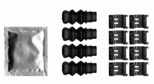 TEXTAR TEXTAR 82541900 1x Accessory Kit, disc brake pad 