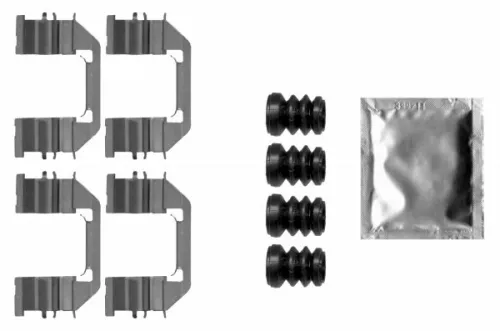 TEXTAR TEXTAR 82542300 1x Accessory Kit, disc brake pad 