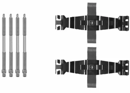 TEXTAR TEXTAR 82542700 1x Accessory Kit, disc brake pad 