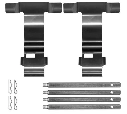 1x Accessory Kit, disc brake pad