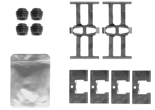 TEXTAR TEXTAR 82545100 1x Accessory Kit, disc brake pad 
