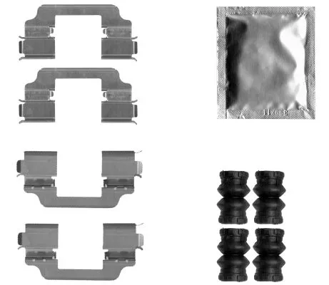 TEXTAR TEXTAR 82545300 1x Accessory Kit, disc brake pad 