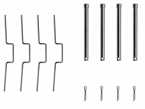 TEXTAR TEXTAR 82545400 1x Accessory Kit, disc brake pad 