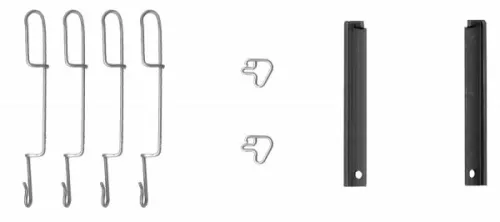 1x Accessory Kit, disc brake pad