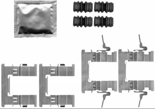 TEXTAR TEXTAR 82546400 1x Accessory Kit, disc brake pad 