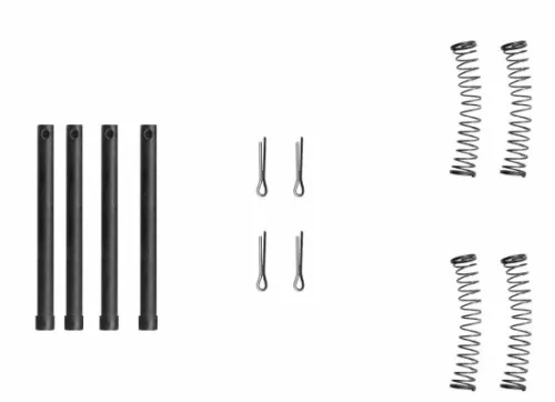 1x Accessory Kit, disc brake pad