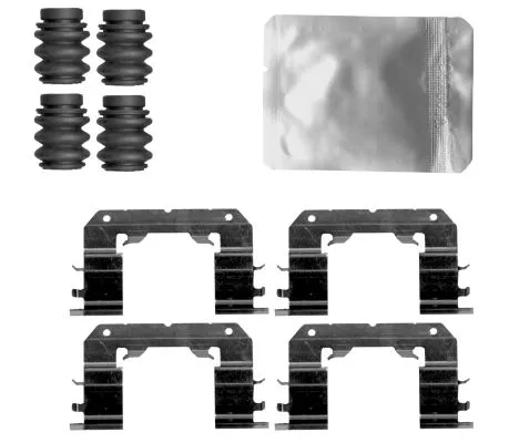 1x Accessory Kit, disc brake pad