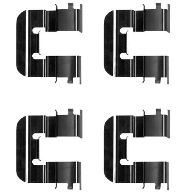 1x Accessory Kit, disc brake pad