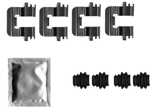 TEXTAR TEXTAR 82550100 1x Accessory Kit, disc brake pad 