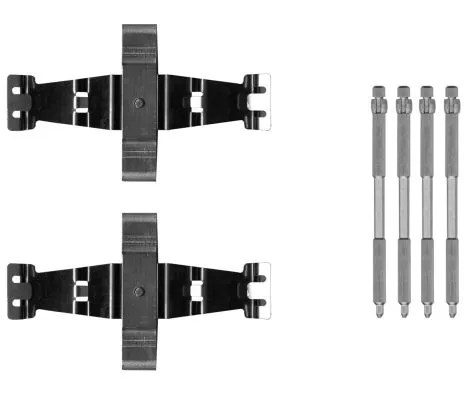 1x Accessory Kit, disc brake pad