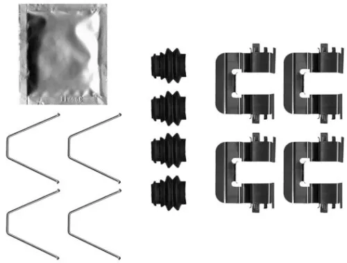 TEXTAR TEXTAR 82551600 1x Accessory Kit, disc brake pad 