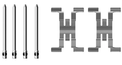 TEXTAR TEXTAR 82555000 1x Accessory Kit, disc brake pad 