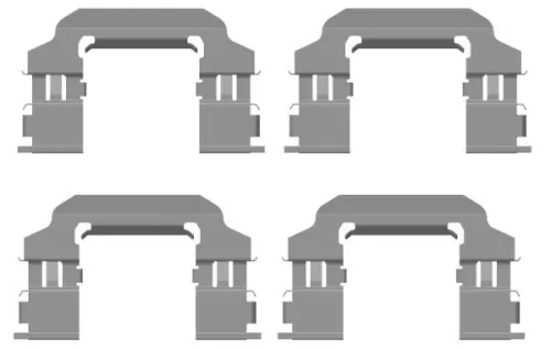 TEXTAR TEXTAR (82557400) 1x Accessory Kit, disc brake pad 