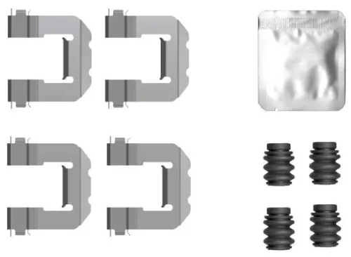 TEXTAR TEXTAR (82557700) 1x Accessory Kit, disc brake pad 