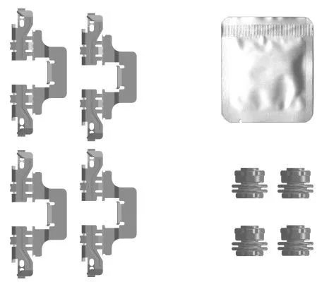 TEXTAR TEXTAR (82557800) 1x Accessory Kit, disc brake pad 