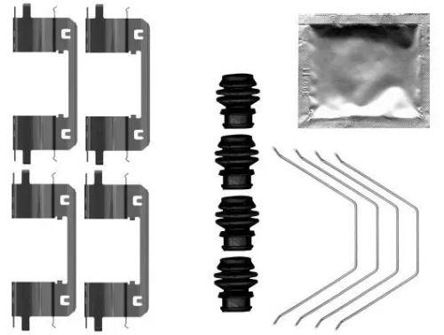 TEXTAR TEXTAR (82559500) 1x Accessory Kit, disc brake pad 