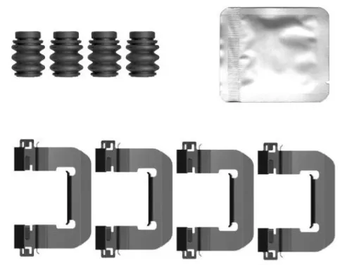 TEXTAR TEXTAR (82559700) 1x Accessory Kit, disc brake pad 