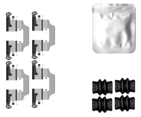 TEXTAR TEXTAR (82560300) 1x Accessory Kit, disc brake pad 