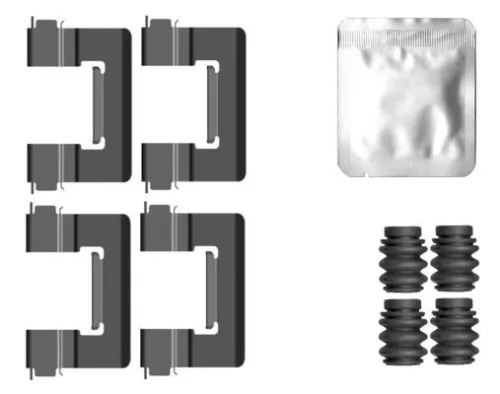 TEXTAR TEXTAR (82560700) 1x Accessory Kit, disc brake pad 