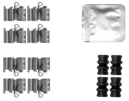 TEXTAR TEXTAR (82561200) 1x Accessory Kit, disc brake pad 