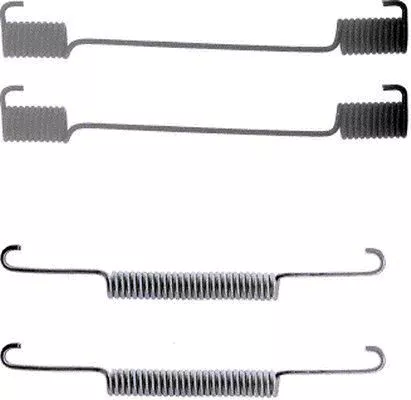TEXTAR TEXTAR (97001300) 1x Accessory Kit, brake shoes 