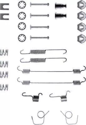 1x Accessory Kit, brake shoes