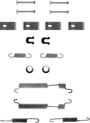 1x Accessory Kit, brake shoes