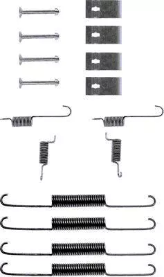 TEXTAR TEXTAR (97005400) 1x Accessory Kit, brake shoes 