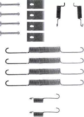 TEXTAR TEXTAR (97005700) 1x Accessory Kit, brake shoes 