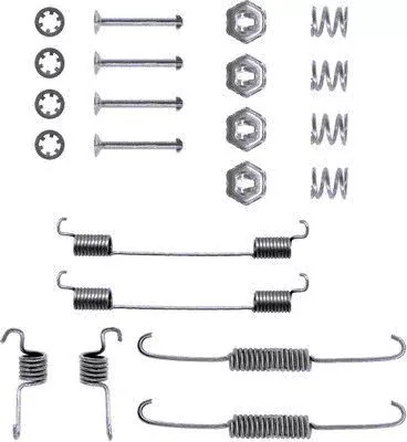 TEXTAR TEXTAR (97006000) 1x Accessory Kit, brake shoes 