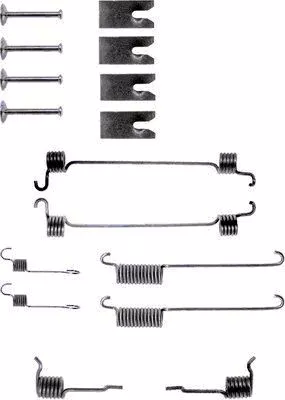 1x Accessory Kit, brake shoes