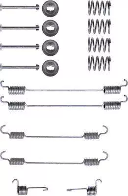 TEXTAR TEXTAR (97010100) 1x Accessory Kit, brake shoes 