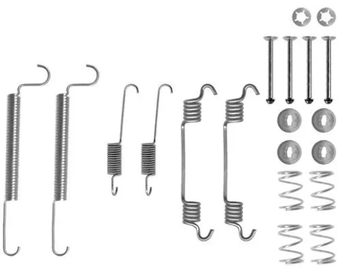 TEXTAR TEXTAR (97011800) 1x Accessory Kit, brake shoes 