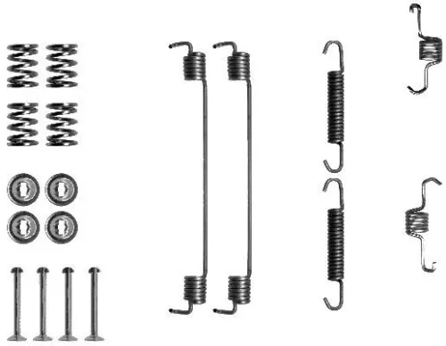 TEXTAR TEXTAR (97031000) 1x Accessory Kit, brake shoes 