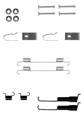 TEXTAR TEXTAR (97037100) 1x Accessory Kit, brake shoes 