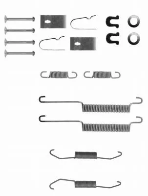 TEXTAR TEXTAR (97037200) 1x Accessory Kit, brake shoes 
