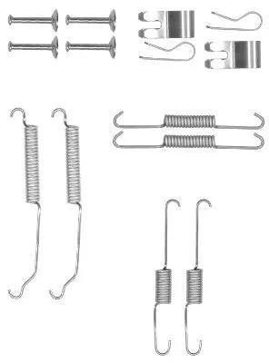 TEXTAR TEXTAR (97038600) 1x Accessory Kit, brake shoes 