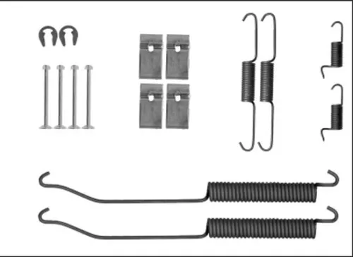 1x Accessory Kit, brake shoes