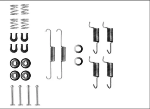 TEXTAR TEXTAR (97040500) 1x Accessory Kit, parking brake shoes 
