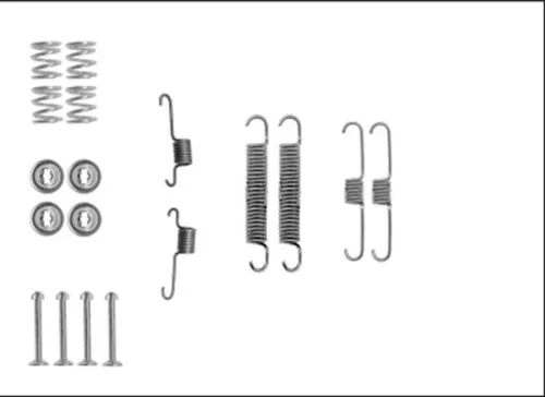 TEXTAR TEXTAR (97040700) 1x Accessory Kit, brake shoes 