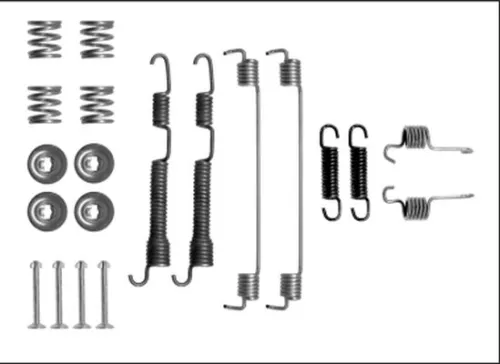 TEXTAR TEXTAR (97042200) 1x Accessory Kit, brake shoes 