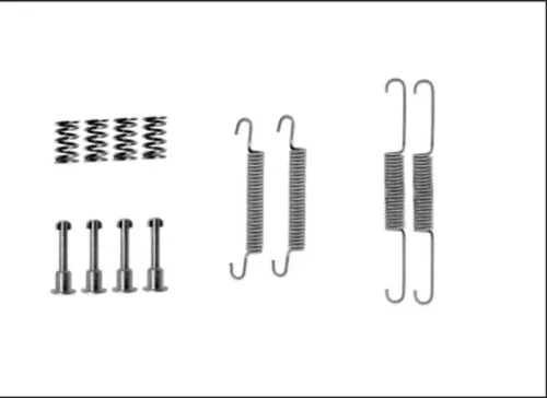 TEXTAR TEXTAR (97043600) 1x Accessory Kit, parking brake shoes 