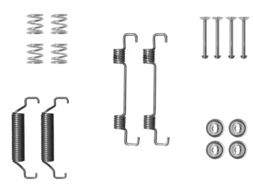 TEXTAR TEXTAR (97046300) 1x Accessory Kit, parking brake shoes 