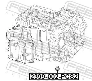 FEBEST FEBEST 2399002 1x Screw Plug, oil sump 