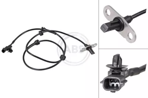 ABS Sensor, wheel speed (31697)