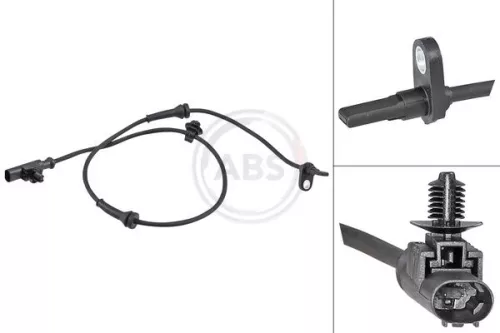 ABS Sensor, wheel speed (31865)