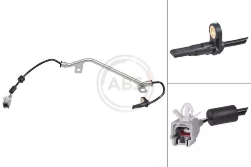 ABS Sensor, wheel speed (31944)