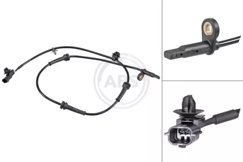 ABS Sensor, wheel speed (31998)