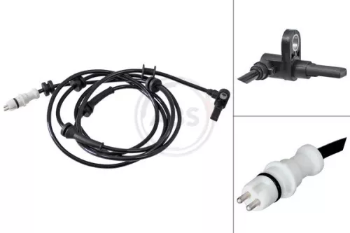 Sensor, wheel speed