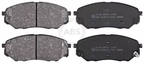 ABS Brake Pad Set, disc brake (35108)